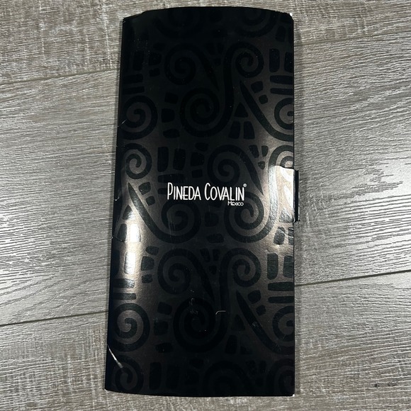 Pineda Covalin Silk Scarf Mexico Folk Art Animal Figures Geometric Multi Color - Picture 7 of 8